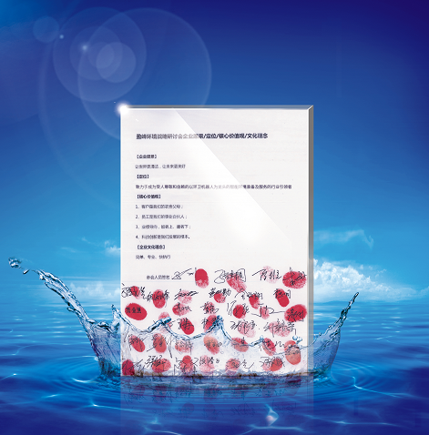 巅峰国际环境正式确立并发布新的企业文化