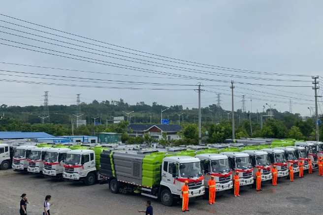 15天！巅峰国际环境快速响应客户需求，顺利交付约3000万元环卫装备